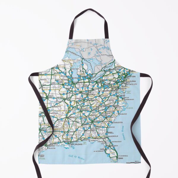 Item preview, US Highways Roadmap designed and sold by WanderingLife.