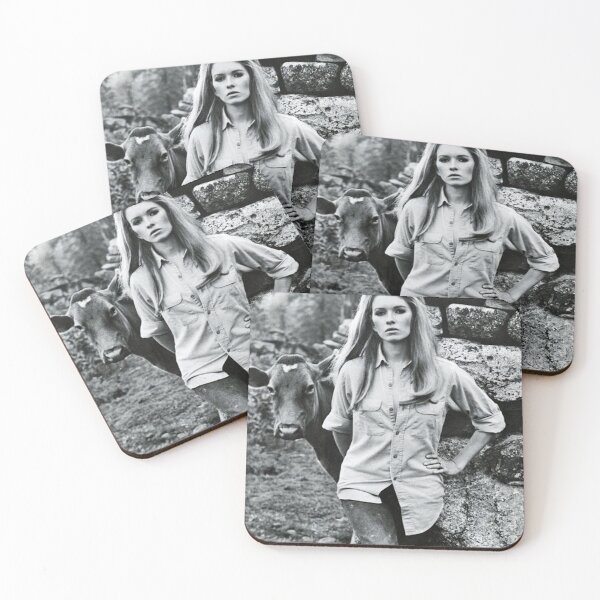 Item preview, A cow and young martha stewart designed and sold by junglejimbay.