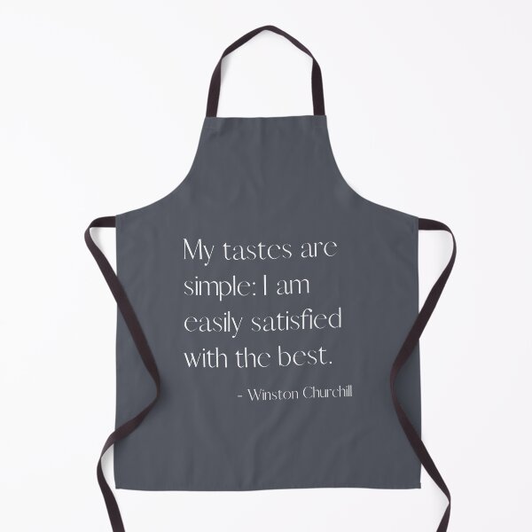 Item preview, Easily Satisfied Churchill designed and sold by ShipShapeShirts.