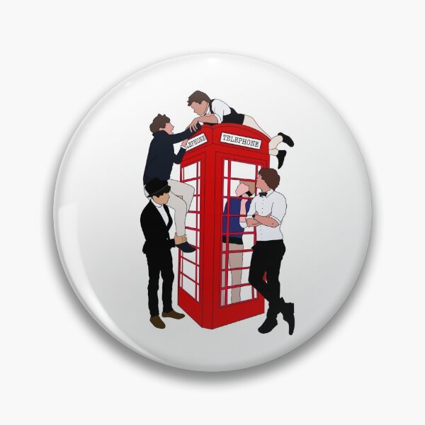 Item preview, Take Me Home 1D Telephone Booth  designed and sold by lavendarlilies.