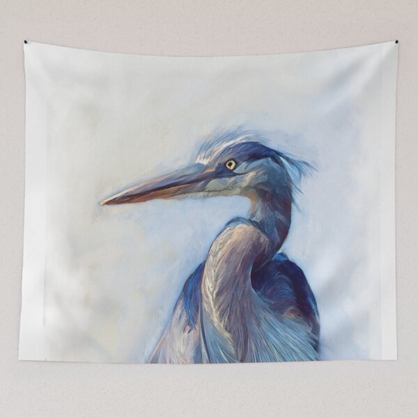 Item preview, Blue Heron designed and sold by The Willow Of  Rain City.