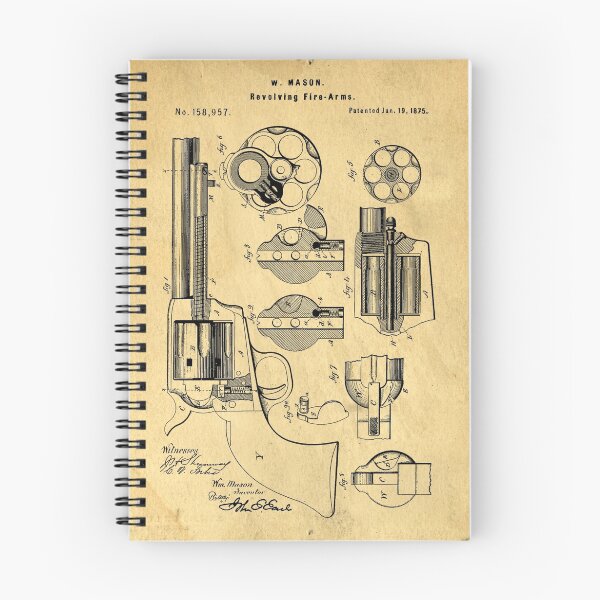 Item preview, Colt Peacemaker Patent Art Blueprint Drawing designed and sold by peanutroaster.