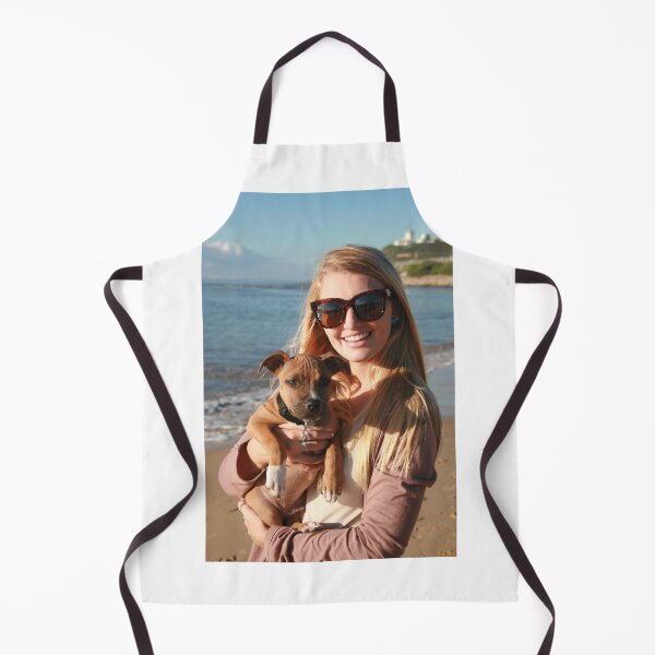 Item preview, 20. Bree & her Staffy Puppy designed and sold by Cathie Brooker.