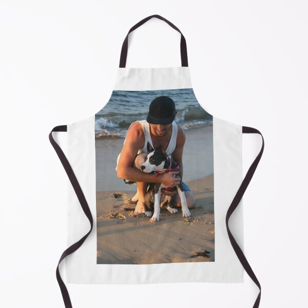 Item preview, 13. Dave & his American Staffy designed and sold by Cathie Brooker.