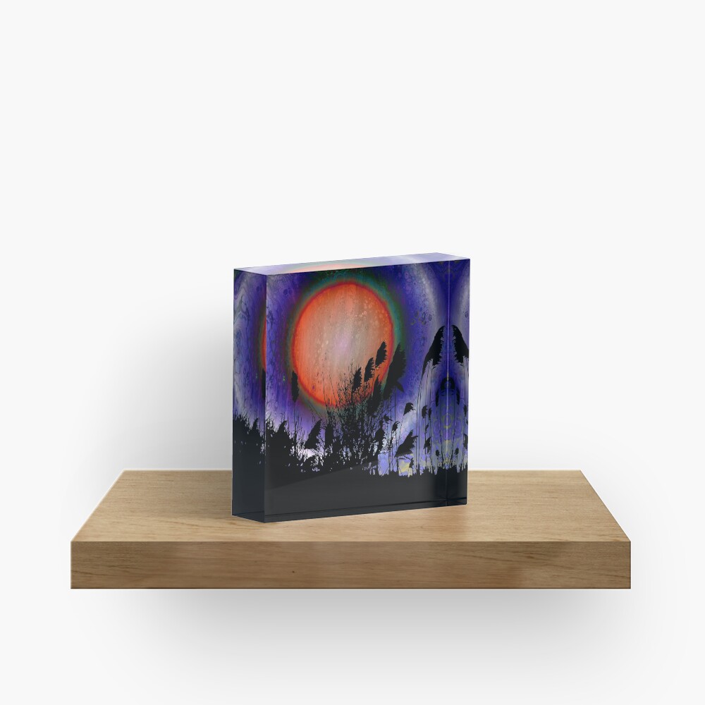Distant Sun Acrylic Block