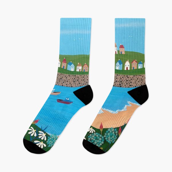 Item preview, Tiny Town By The Sea designed and sold by Lisafrancesjudd.