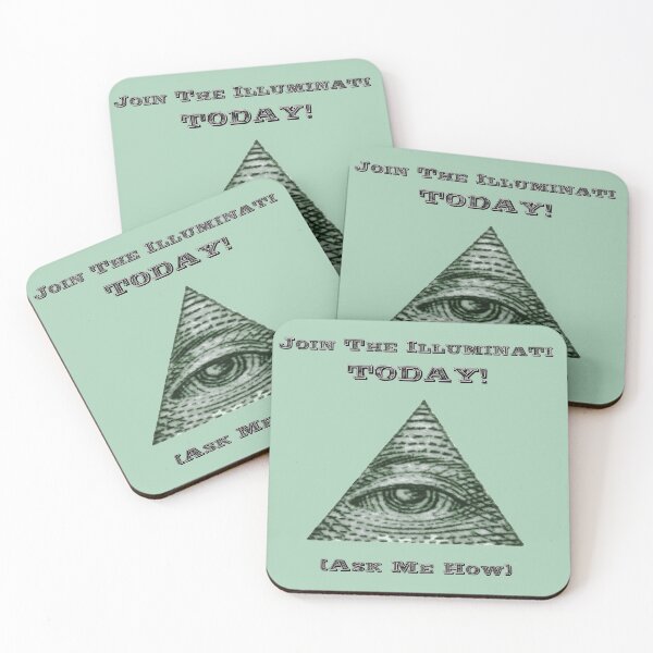 Item preview, IlluminaTEE - Join The Illuminati TODAY! (Ask Me How) designed and sold by JustincredibleT.