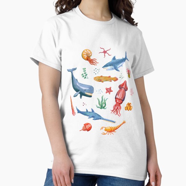 Item preview, Prehistoric ocean critters designed and sold by yukesmooks.