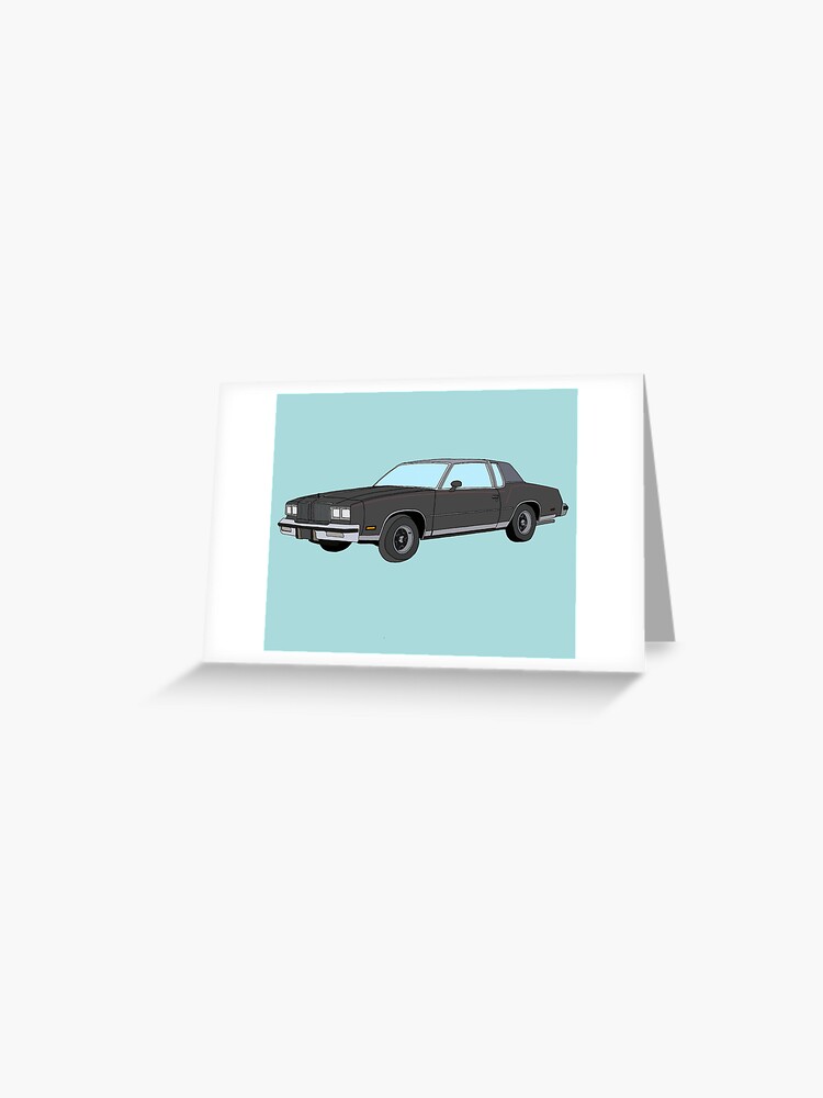 Hand Drawn Oldsmobile Cutlass Supreme Sticker for Sale by itsrturn