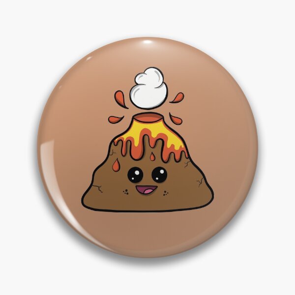 Artikelvorschau, Cute Volcano Cartoon entworfen und verkauft von LEFDDesigns.