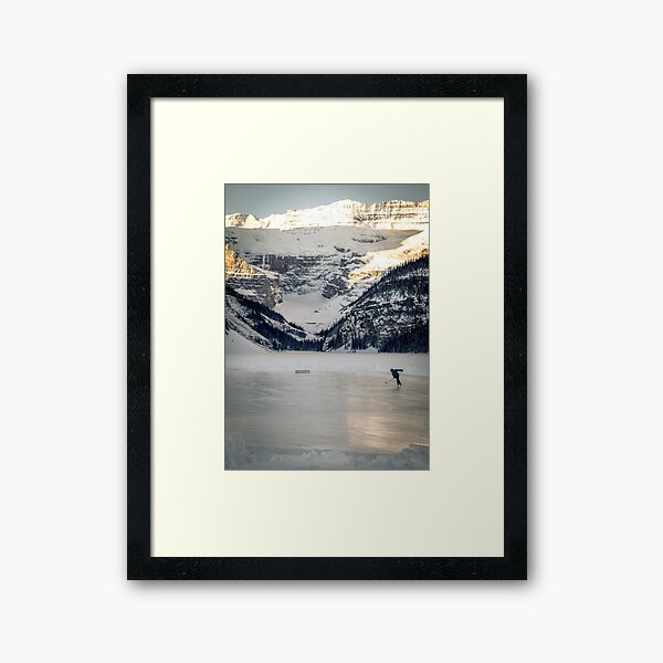 Vista previa del artículo con la obra «Pista de hockey canadiense, Lake Lousie Alberta», diseñado y vendido por JDWarren.
