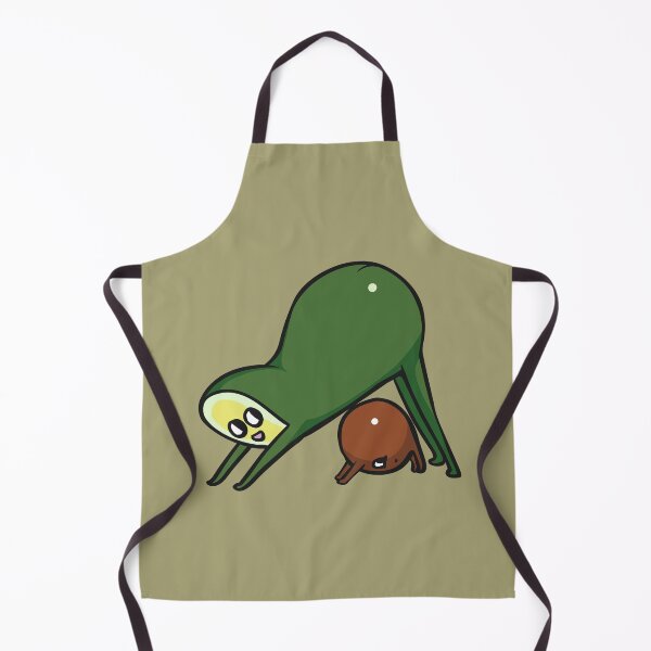 Item preview, Downward Facing Dog Avocado designed and sold by Huebucket.