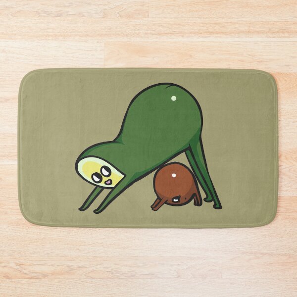 Item preview,  Downward Facing Dog Avocado designed and sold by Huebucket.