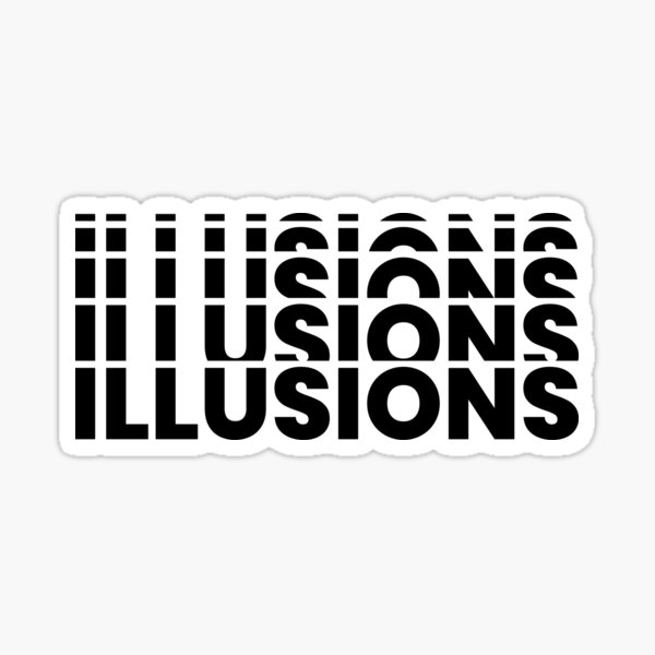 Item preview, Illusions Text designed and sold by ezralfredo.