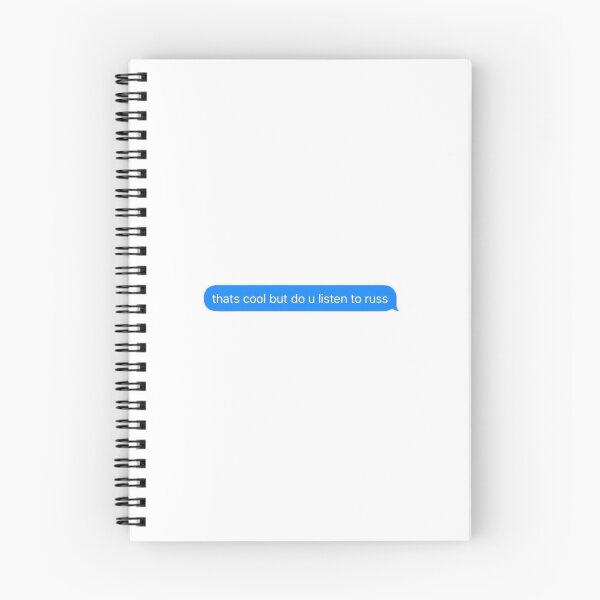 Item preview, do you listen to russ text message  designed and sold by popculture by Christian.