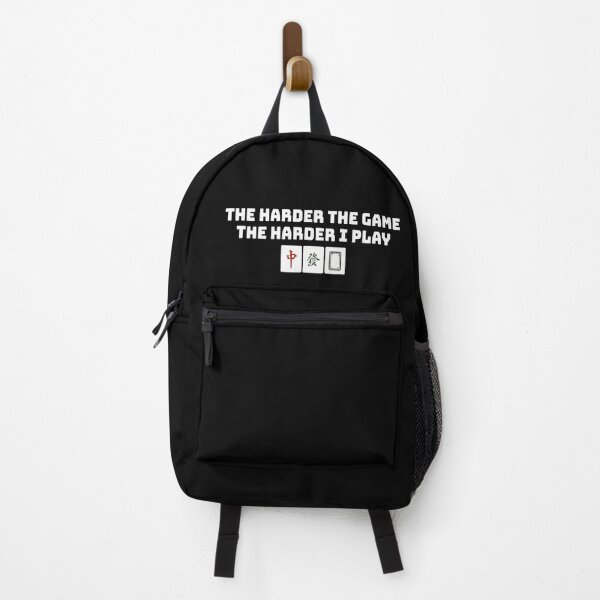 Item preview, Harder Game Harder Play with Mahjong designed and sold by thestreetslocal.