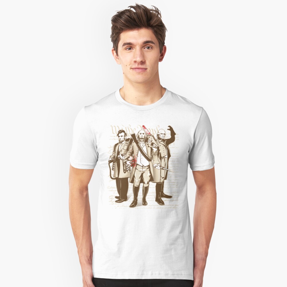 President Kick Asses Slim Fit T-Shirt