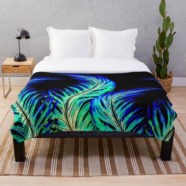 Feather Dance Throw Blanket