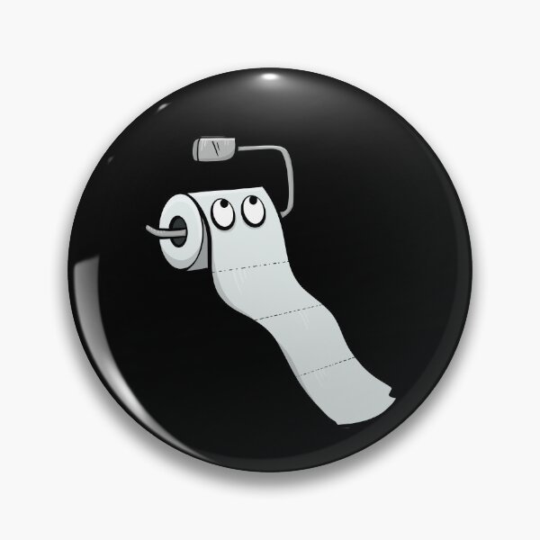 Item preview, Cute Toilet Paper Cartoon designed and sold by LEFDDesigns.