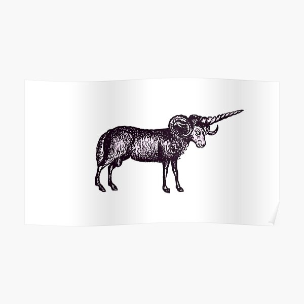 Going Places Goat Poster