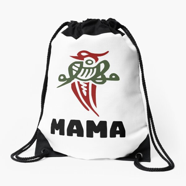 Drawstring Backpack Mahjong Tiles Bags