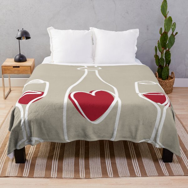 Item preview, Wine and Love: A Single Line of Romance designed and sold by PauRicart.