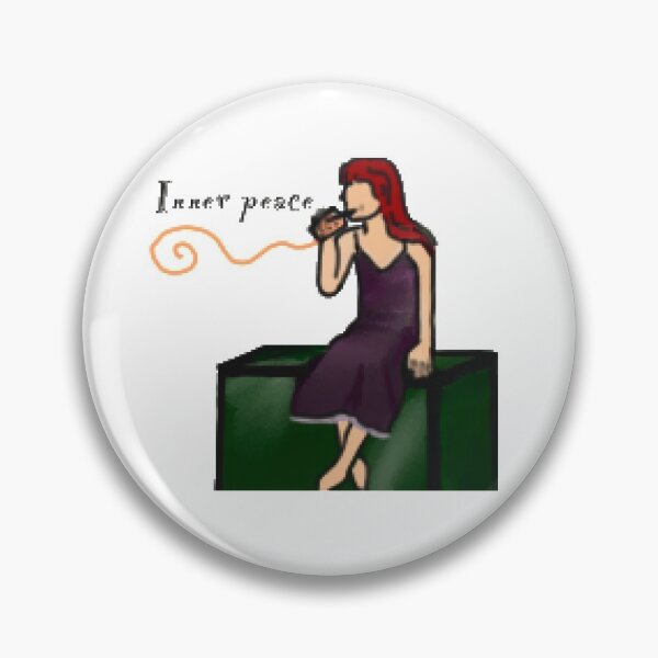 Item preview, My inner peace - girl drinking milktea designed and sold by Bitit.