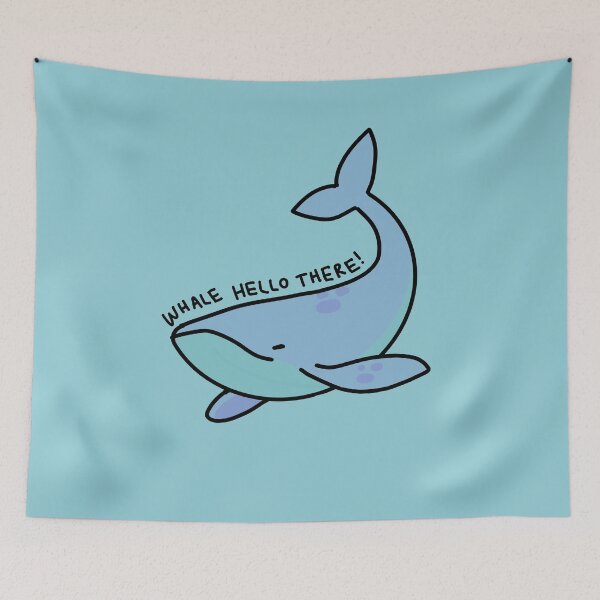 Item preview, Whale Hello There! designed and sold by PeacePlanet.