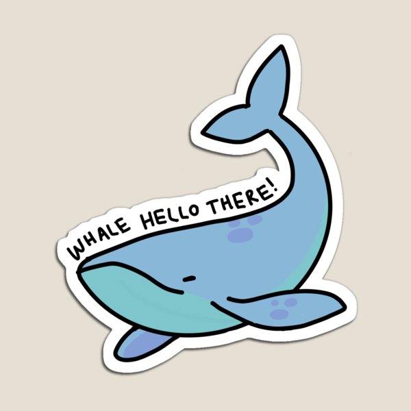 Item preview, Whale Hello There! designed and sold by PeacePlanet.