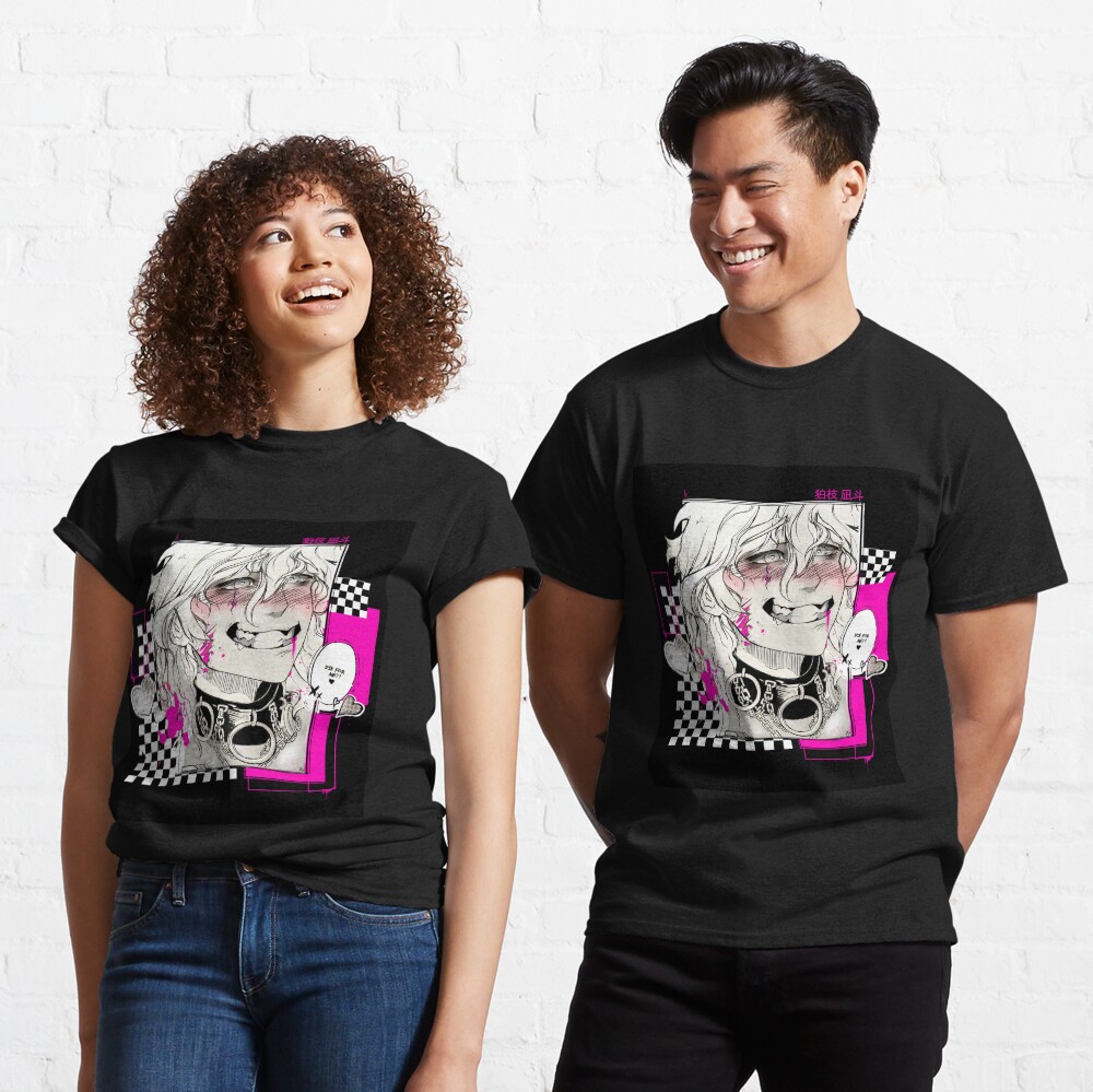 Nagito Komaeda "Die for me??" Design Classic T-Shirt