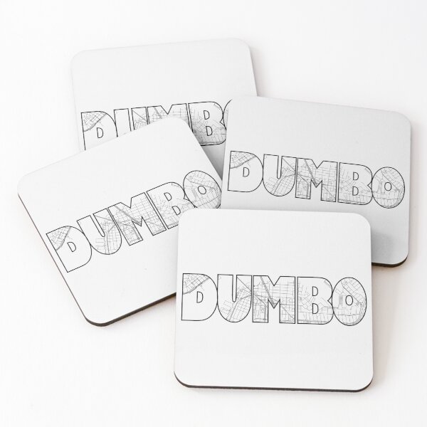Item preview, Dumbo, New York Street Map designed and sold by thestreetslocal.