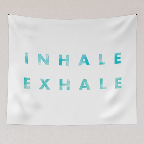 Item preview, Inhale Exhale Yoga Watercolor designed and sold by NYXFN.