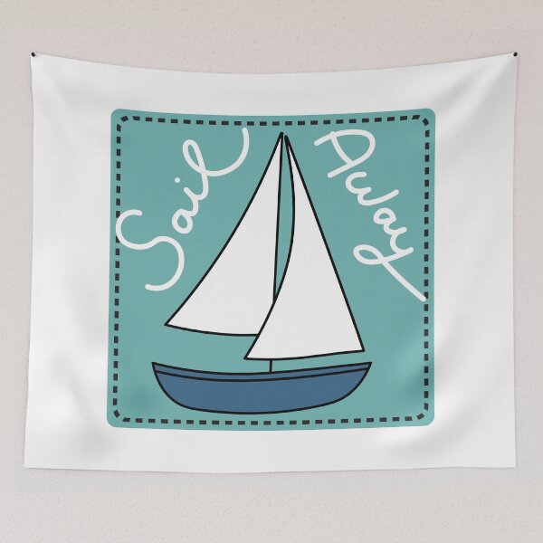 Item preview, Sailboat "Sail Away" designed and sold by Adventureco.