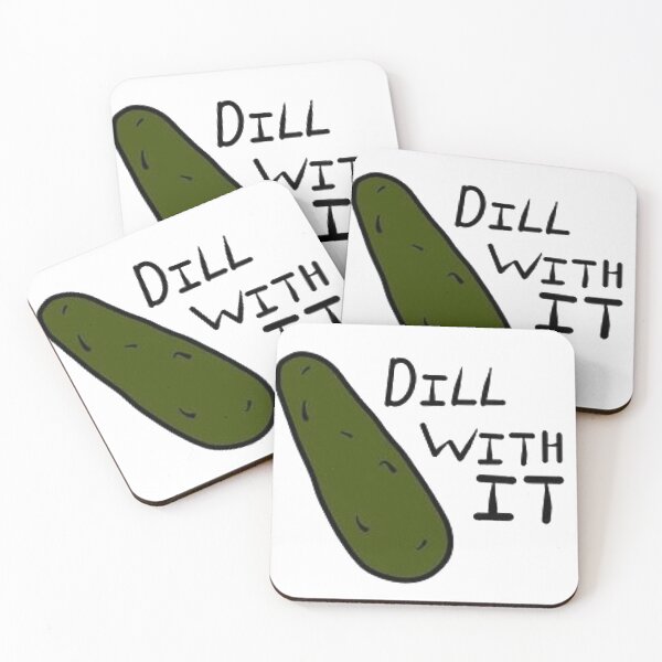 Item preview, Dill with it designed and sold by stickerdesignss.