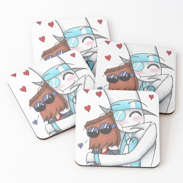 Item preview, Paperhat - White Hat x Dr. Slug designed and sold by Jeny-Nayeli.