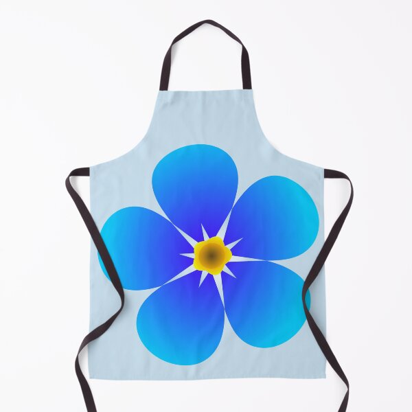 Item preview, blue yellow flower designed and sold by sohelsayyad.