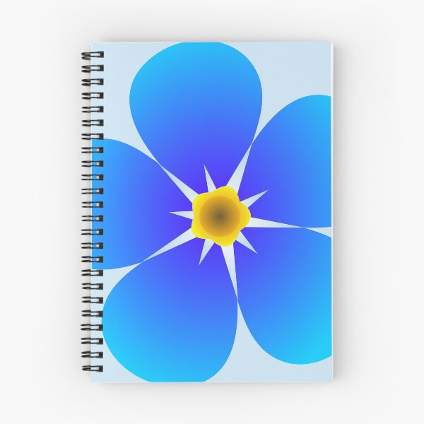 Item preview, blue yellow flower designed and sold by sohelsayyad.