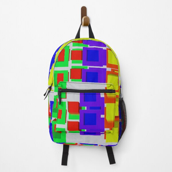 Item preview, Abstract Geometric Primary & Secondary Colors 72720 designed and sold by mandalafractal.