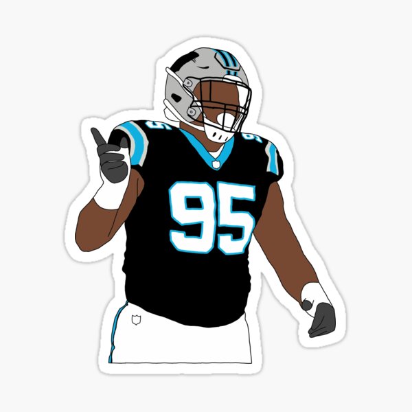 Come Here Derrick Brown Sticker by Carolina Panthers for iOS & Android