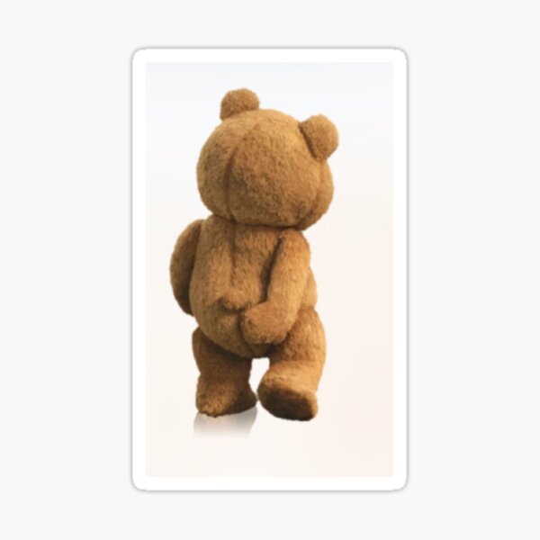 Ted Bear Stickers Redbubble - psycho bear roblox bear alpha