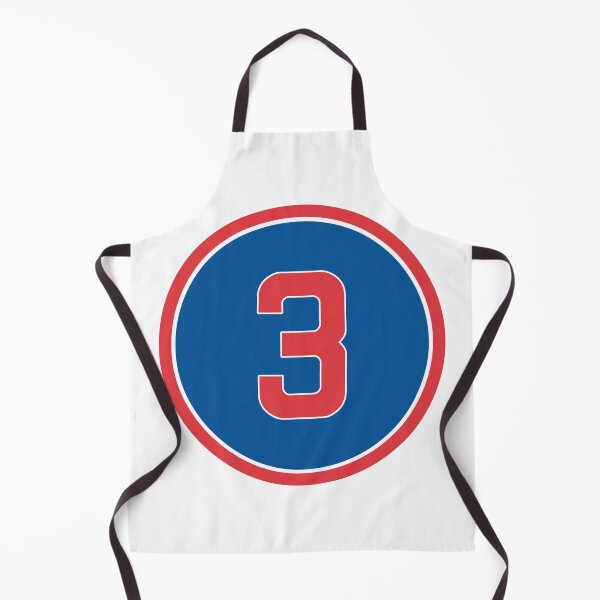 Item preview, David Ross #3 Jersey Number designed and sold by StickBall.