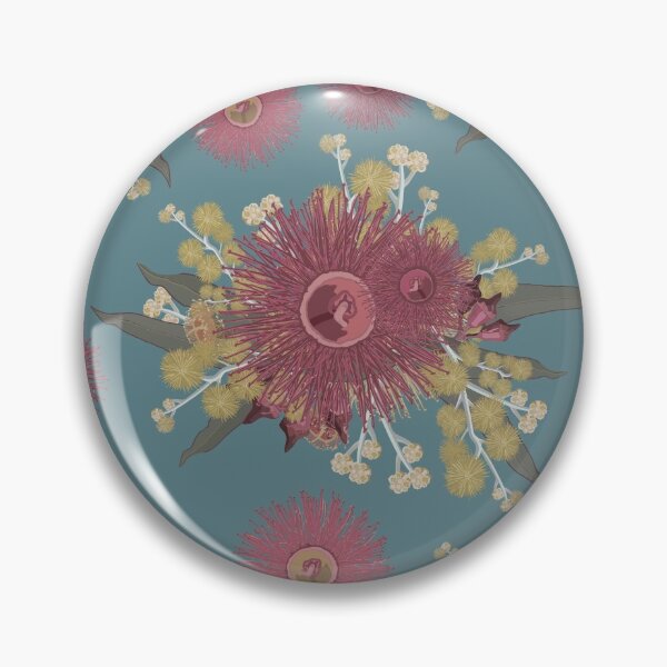 Item preview, Vintage Australian Wildflower Pattern designed and sold by Sketchbook Designs.