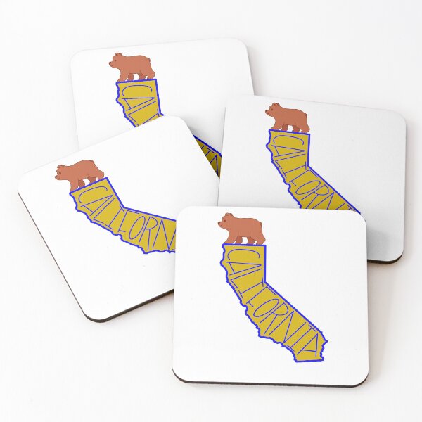 Item preview, California with bear designed and sold by Artverseodyssey.