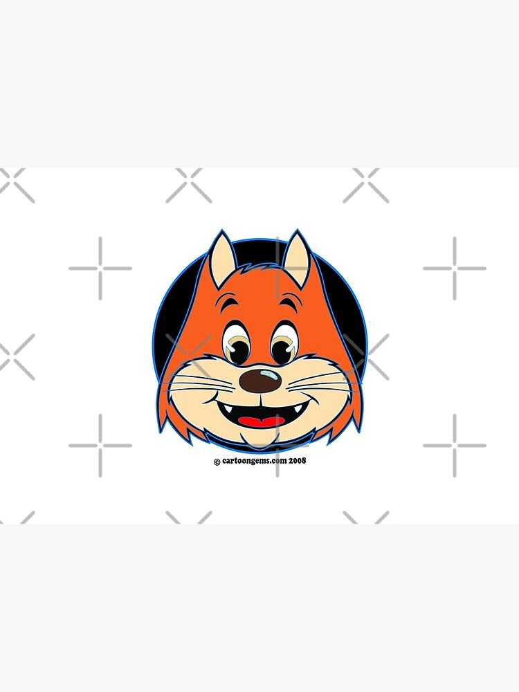 Katnap Orange Retro Cat by CartoonGems