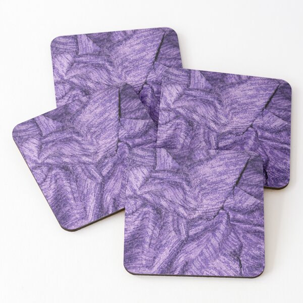 Item preview, Purple heathered fabric texture designed and sold by Kim-Pratt.