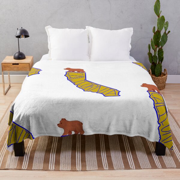 Item preview, California with bear designed and sold by Artverseodyssey.
