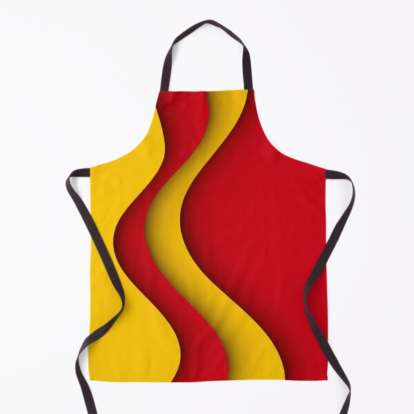 Item preview, Waves of red and yellow designed and sold by lathspell.