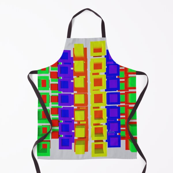 Item preview,  Abstract Geometric Primary & Secondary Colors 72720 designed and sold by mandalafractal.