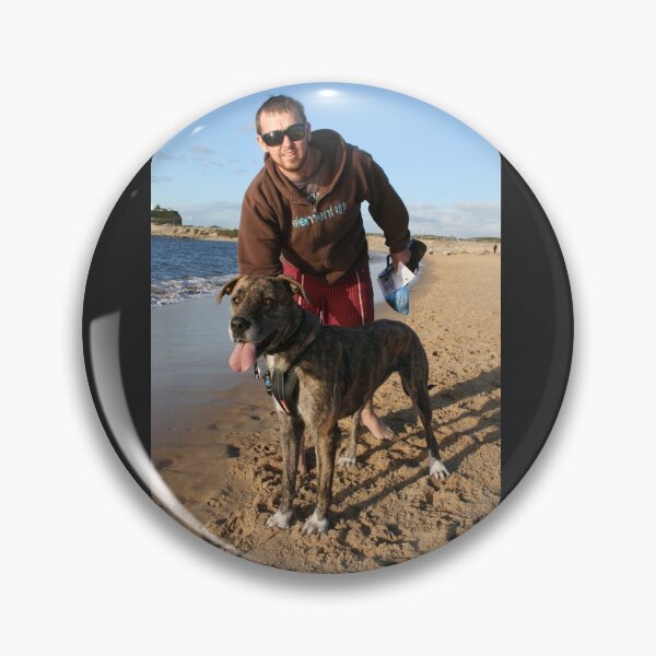 Item preview, 36 Stuart with Riley the Great Dane-Wolf Hound designed and sold by Cathie Brooker.