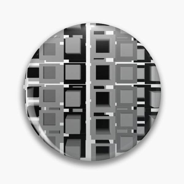Item preview, Abstract Geometric Black & White 72820 designed and sold by mandalafractal.